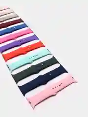 Ремешок силиконовый для Apple Watch 1, 2, 3, 4, 5, 6, 7, SE