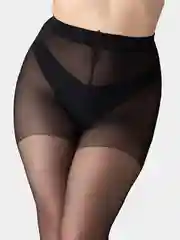 Карамельный колготки женские Omsa Attiva 20 xxl plus size , больших размеров