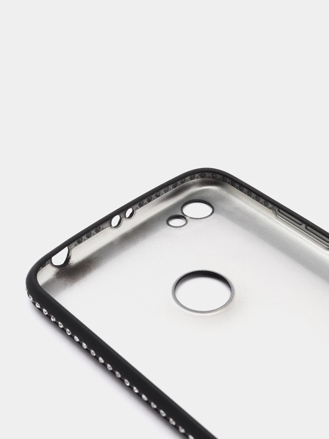 Черный чехол Xiaomi Redmi Note 5A (Pro) со стразами по бокам