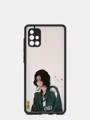 Зеленый чехол SAMSUNG A71
