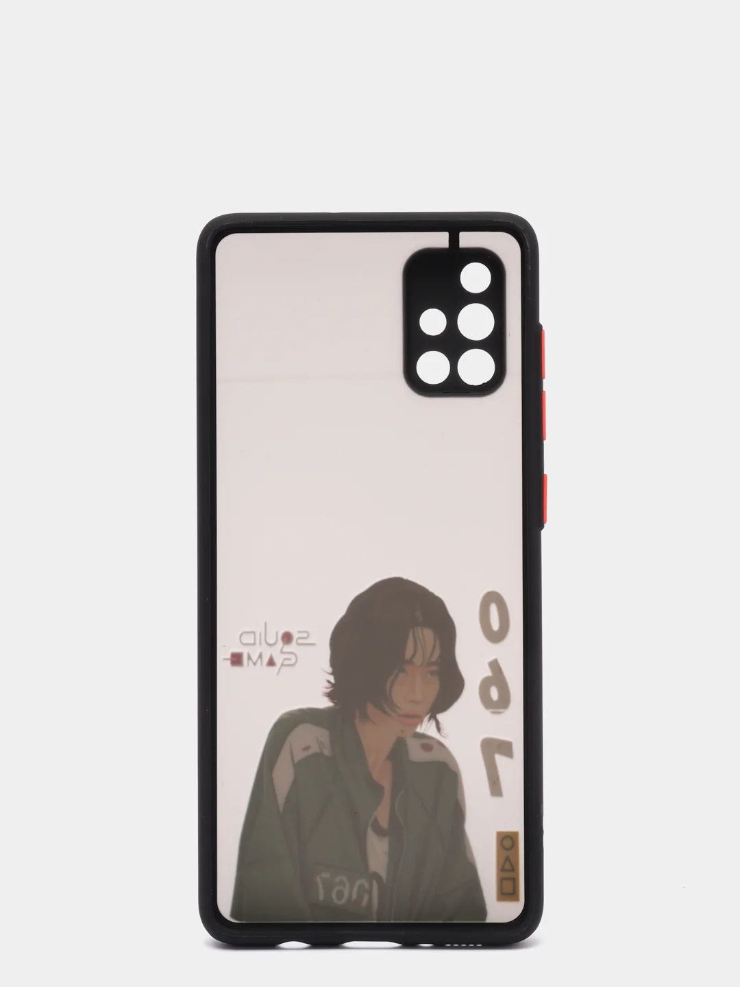 Зеленый чехол SAMSUNG A71