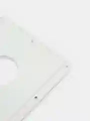 Площадка торцевая металлическая ERA ПТМ 300х300 для вытяжки белая D 100-150 мм