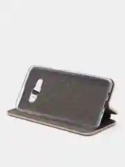 Золотой чехол-книжка для Samsung J5 2016, J 510