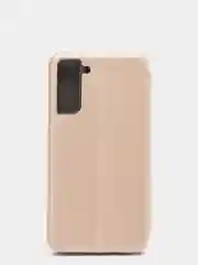 Золотой чехол-книжка для Samsung S21