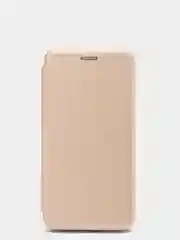 Золотой чехол-книжка для Samsung S21