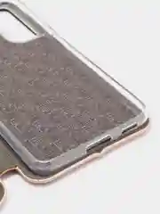 Золотой чехол-книжка для Samsung S21