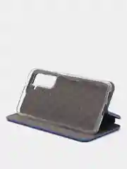 Синий чехол-книжка для Samsung S21