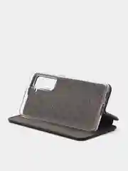 Черный чехол-книжка для Samsung S21