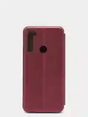 Бордовый чехол книжка Redmi Note 8T