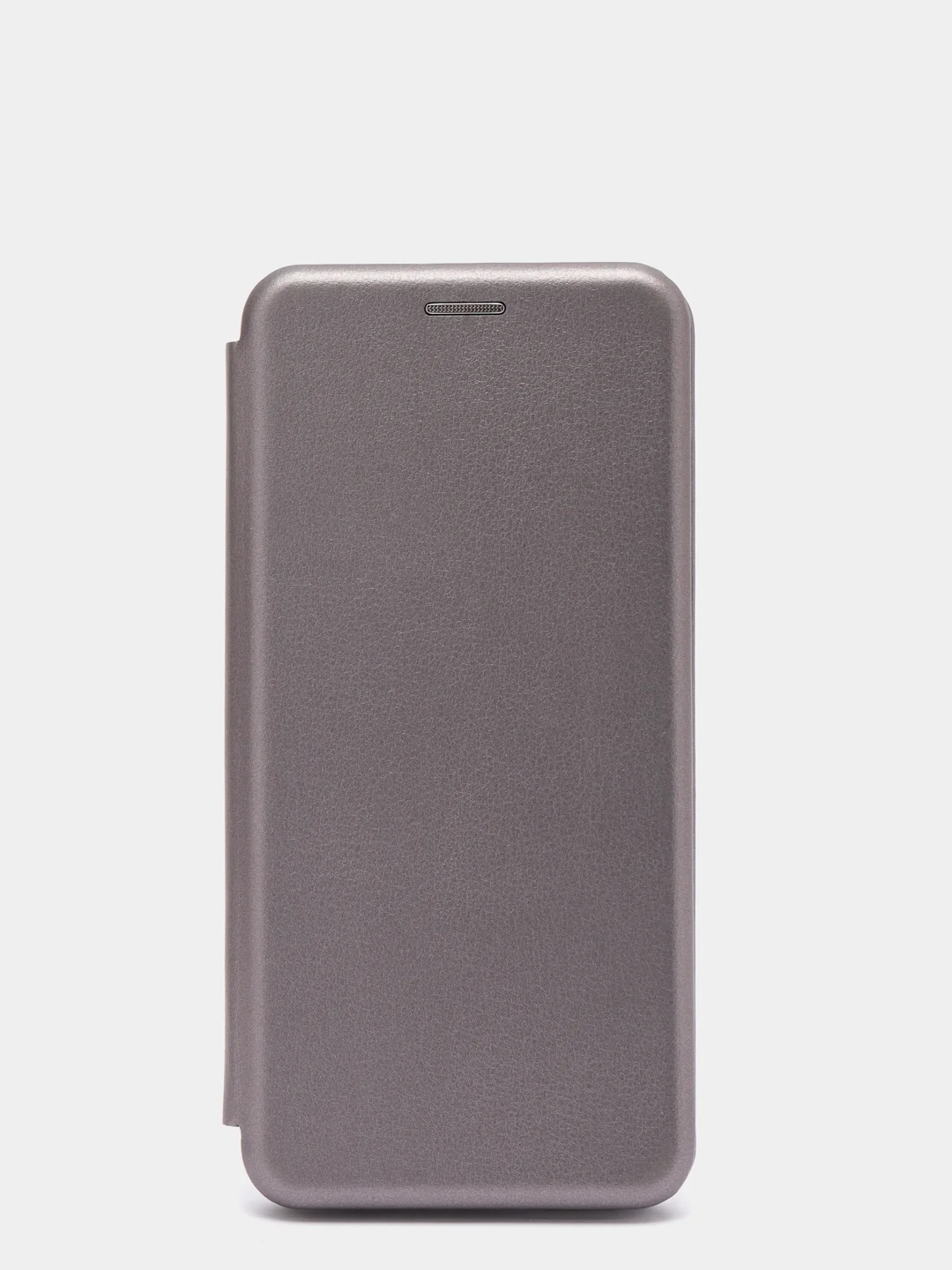 Серебряный чехол книжка Redmi Note 8T