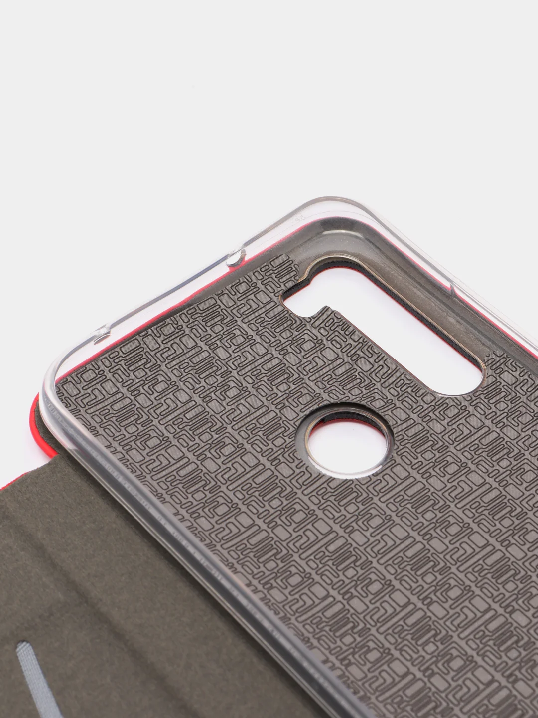 Красный чехол книжка Redmi Note 8T