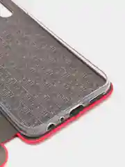 Красный чехол книжка Redmi Note 8T