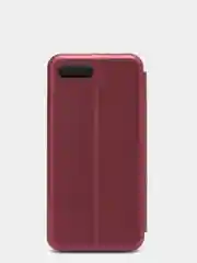 Бордовый чехол книжка Huawei HONOR 10