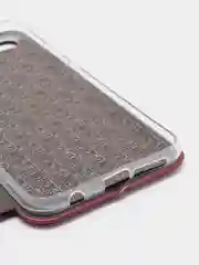 Бордовый чехол книжка Huawei HONOR 10