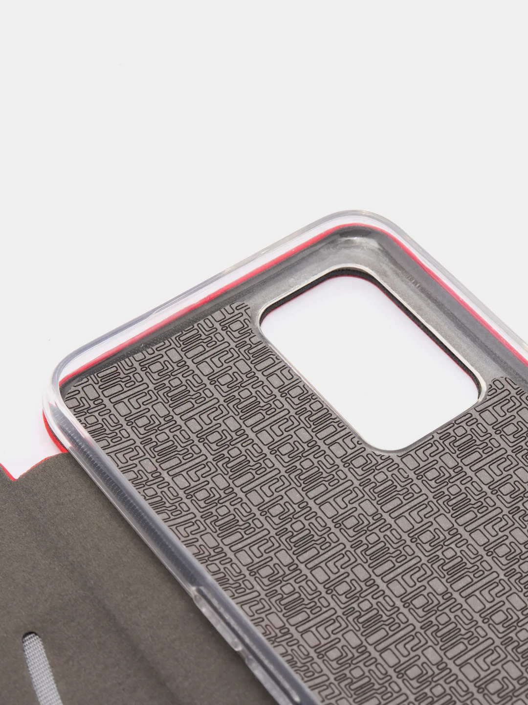 Красный чехол-книжка OPPO A54 / OPPO A16 / OPPO A55 5G