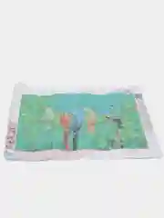 Коралловый алмазная мозаика без подрамника  от 30*30см "Птицы"