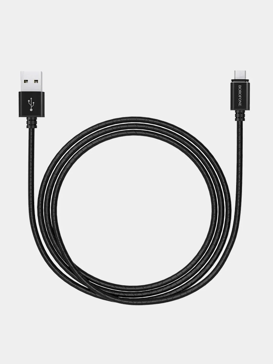 Кабель зарядный USB магнитный BOROFONE BU1 MagJet, 3A, 1.2 м, черный,