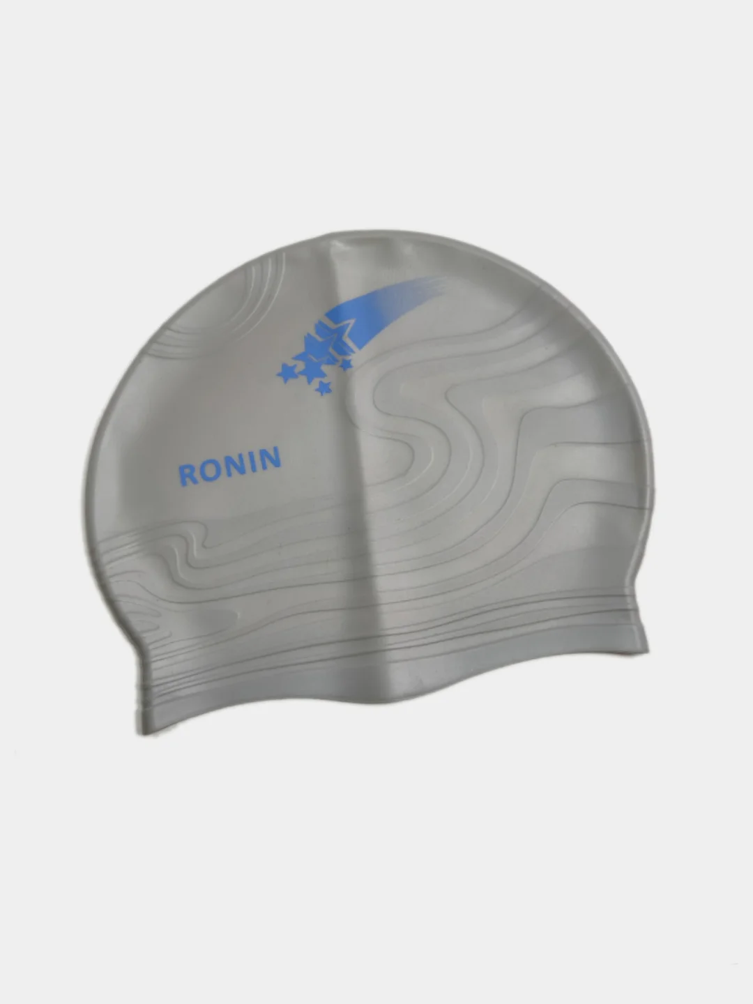 Серый шапочка для плавания Ronin, силикон