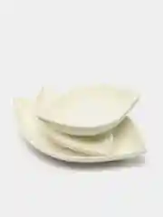 Белый блюдо LR, 3 предмета, керамика
