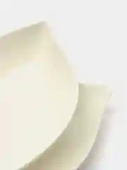 Белый блюдо LR, 3 предмета, керамика
