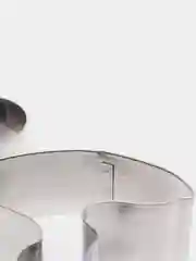 Белый форма для выпечки печенья
