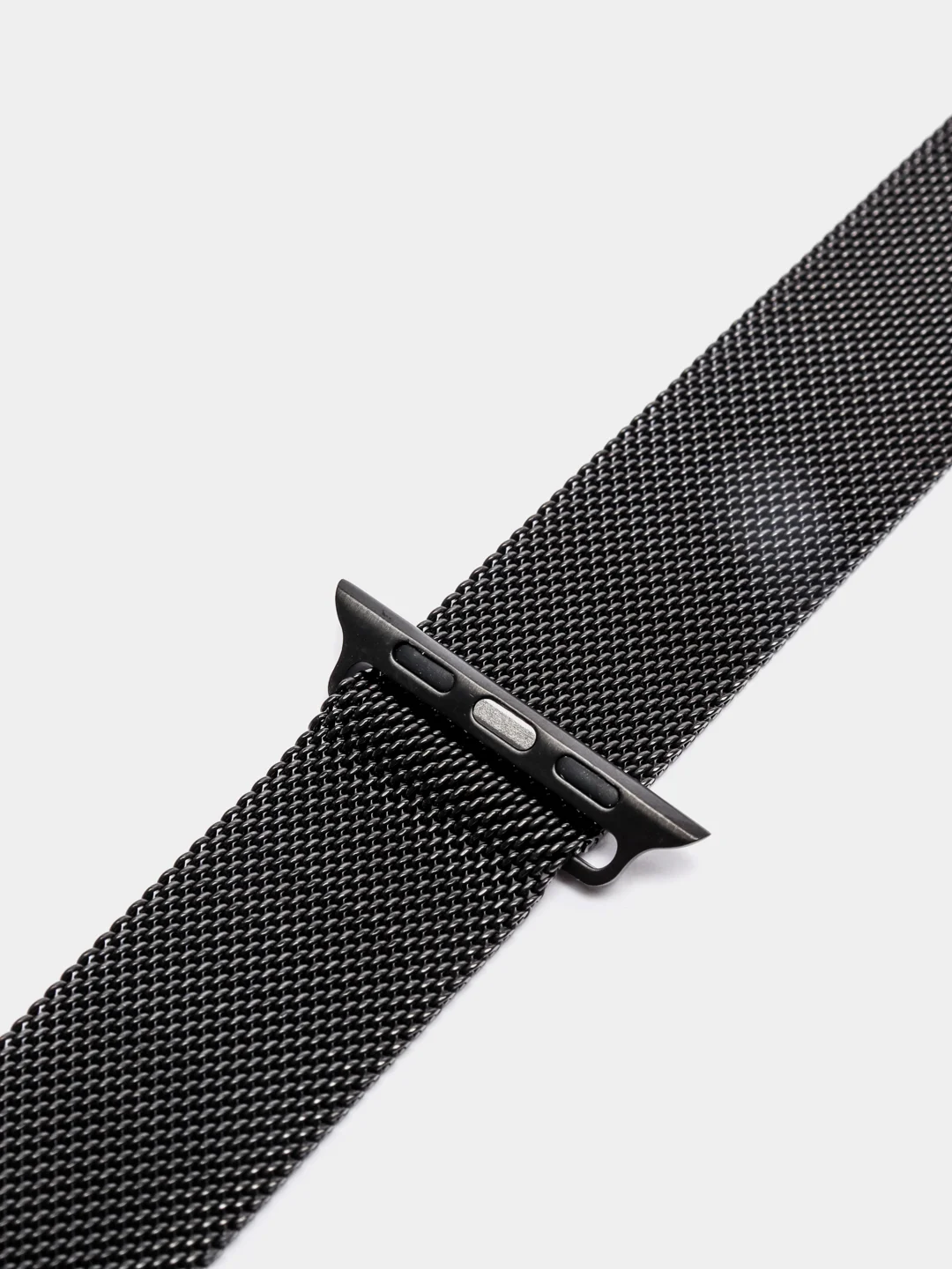Черный металлический ремешок для Apple Watch 3, 4, 5, 6, SE , 7 на 38/42/40/44  "Миланская петля"