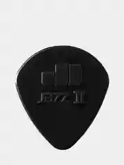 Черный медиатор гитарный Dunlop 47R2 Nylon Jazz II, 1.18 мм