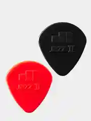 Медиатор гитарный Dunlop 47R2 Nylon Jazz II, 1.18 мм