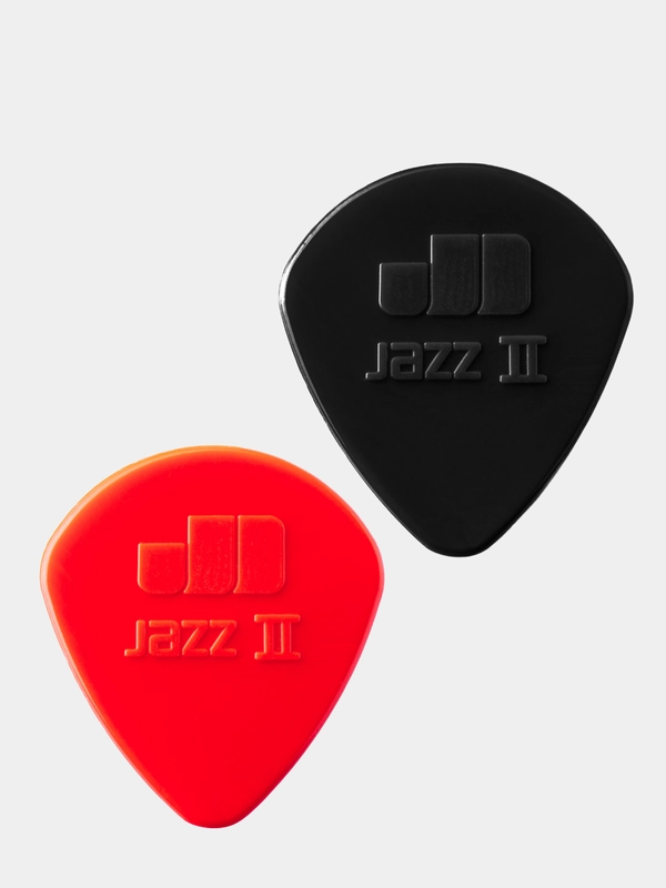 Медиатор гитарный Dunlop 47R2 Nylon Jazz II, 1.18 мм