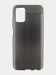 Чехол для Samsung A02S с тиснением под кожу