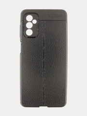 Чехол для Samsung M52 с тиснением под кожу