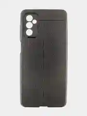 Чехол для Samsung M52 с тиснением под кожу