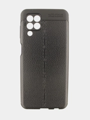 Чехол для Samsung M32 с тиснением под кожу