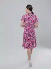Халат на пуговицах