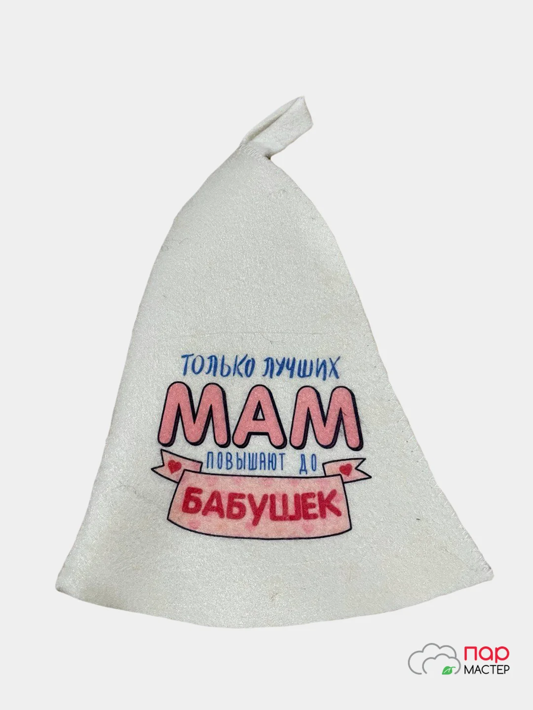 Бежевый шапка для бани, женская