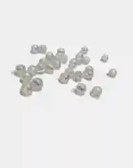 Прозрачный бусины акриловые 6 мм, разные цвета, 30/50/100 штук