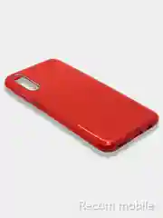 Красный чехол блестящий Samsung Galaxy A50, A30S, A50S накладка с блёстками Самсунг А50