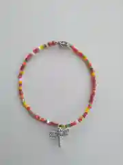 Браслет из бисера с подвеской