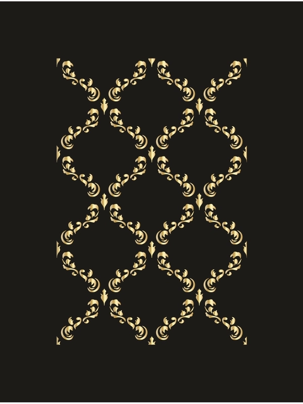 Трафарет пластиковый Luxart Template "Марокканский узор № 2"60*40