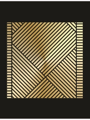 Трафарет пластиковый Luxart Template "Доска № 1" 40*40
