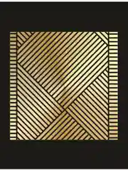 Трафарет пластиковый Luxart Template "Доска № 1" 40*40