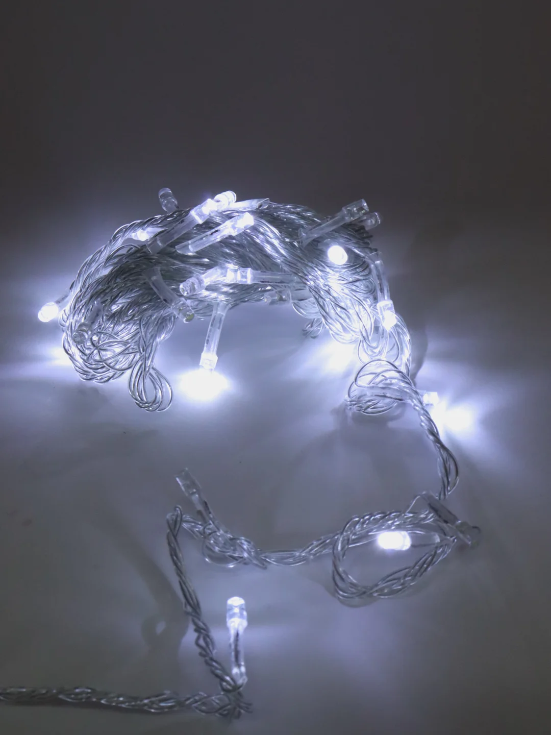 Белый светодиодная гирлянда 100LED 220V 8 реж 7м