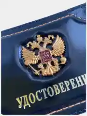 Обложка на удостоверение с гербом / Обложка для удостоверения / Обложка с гербом