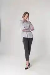 Рубашка женская шелковая