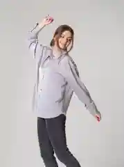 Рубашка женская шелковая