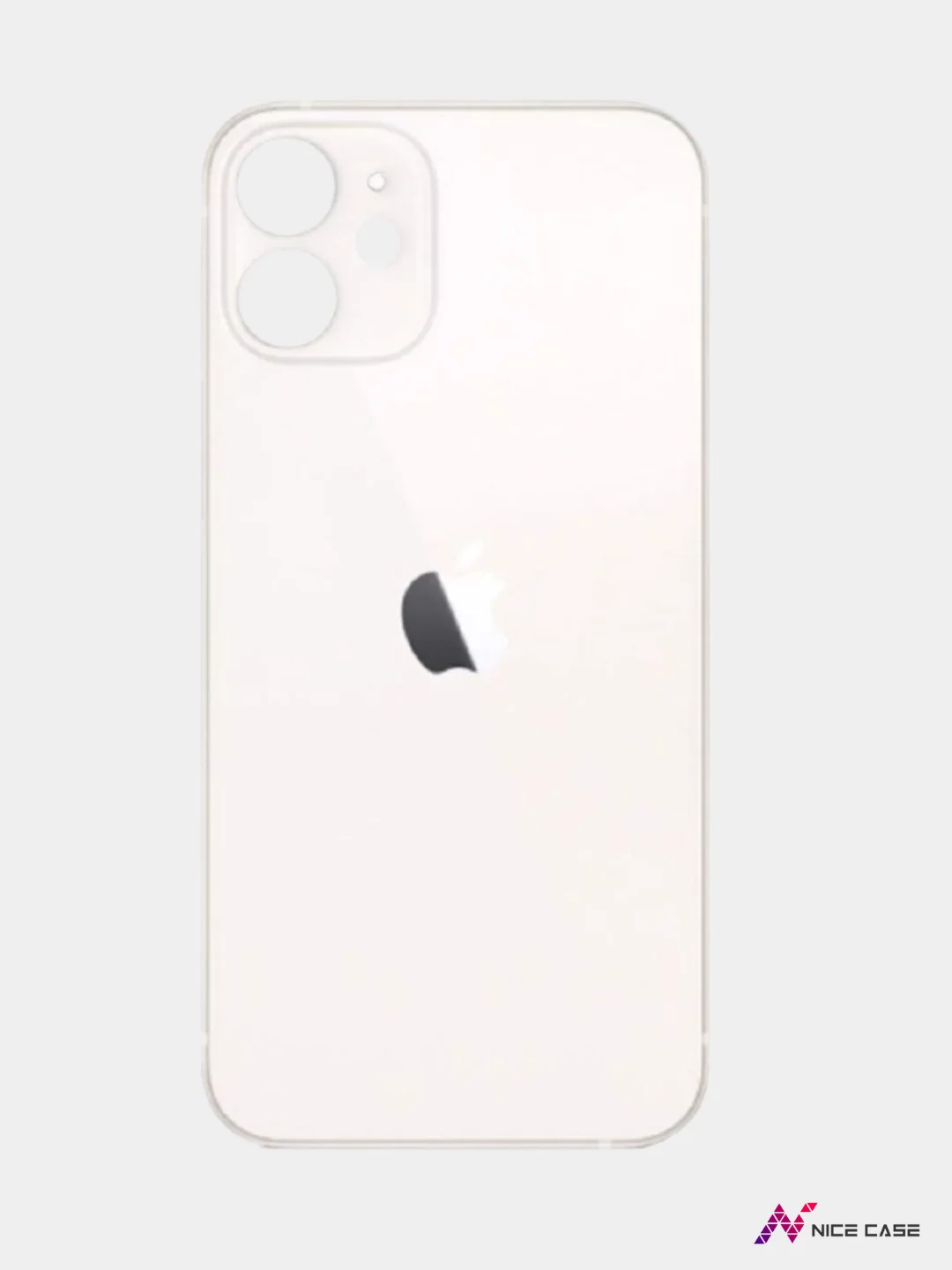 Белый задняя крышка для iPhone 12 mini