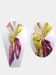 Серебряный зажим, кольцо, муфта  для платка,  брошь-держатель для платка со стразами