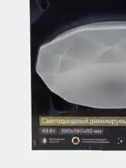 Светильник потолочный светодиодный с пультом люстра Ritter BRILLIANCE, 48Вт 52208 9