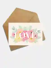 Открытка про Любовь, на английском, Love, с любовью, люблю тебя, яратам