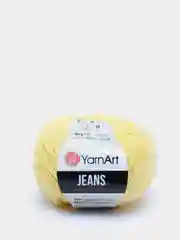 Желтый пряжа YarnArt Jeans (ЯрнАрт Джинс)